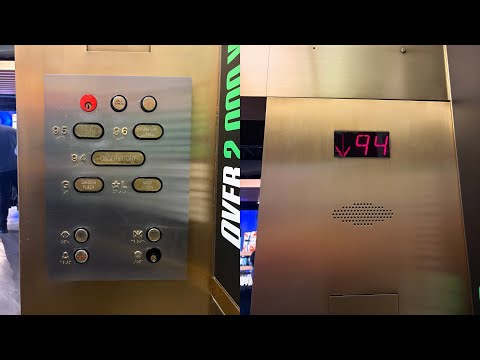 VERY FAST Otis Elevonic 411M Traction Elevators @ 360 Chicago - John Hancock Center | Chicago, IL