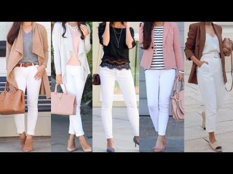 OUTFITS Y COMBINACINES DE ROPA USANDO PIEZAS DE ROPA DE COLOR BLANCO