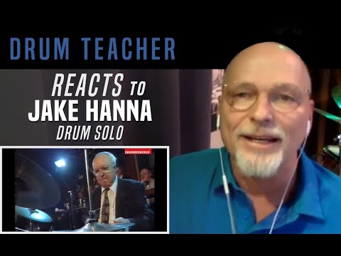 Drum Teacher Reacts to Jake Hanna - Drum Solo