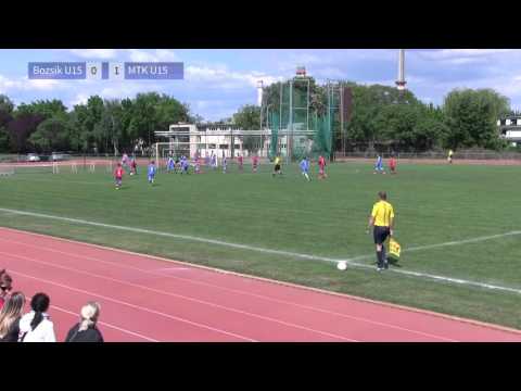20160507 Bozsik AkadémiaU15 - MTK U15 összefoglaló