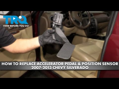 How to Replace Accelerator Pedal & Position Sensor 2007-2013 Chevrolet Silverado