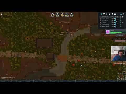 Idiotically Playing Rimworld 1.0 (Ep001) The Lost Cthulu Tribe Of Dino Herders