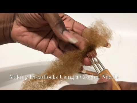 Making Dreadlocks Using a Crochet Needle