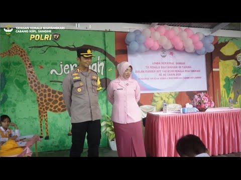 LOMBA TK KEMALA BHAYANGKARI KEP SANGIHE