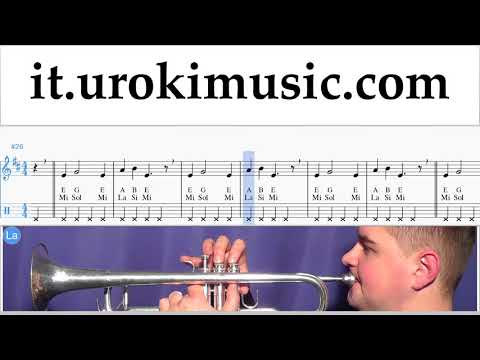 Lezioni di Tromba Nicky Jam ft. Will Smith - Live It Up Tutorial Spartito um-ih276