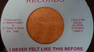 Jim Wesenhagen - I never felt like this before