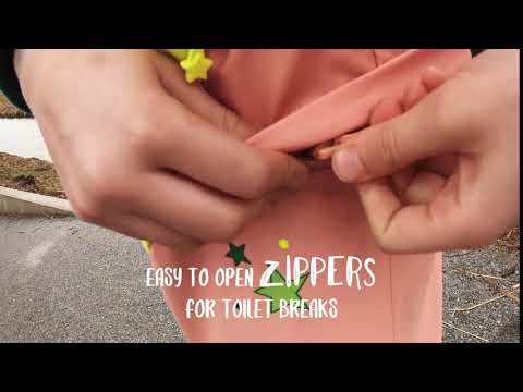 WEEDO FUNWEAR IS FUN AND ALSO SUPER FUNCTIONAL BY MANUFACTURE - WAIST ZIPPER