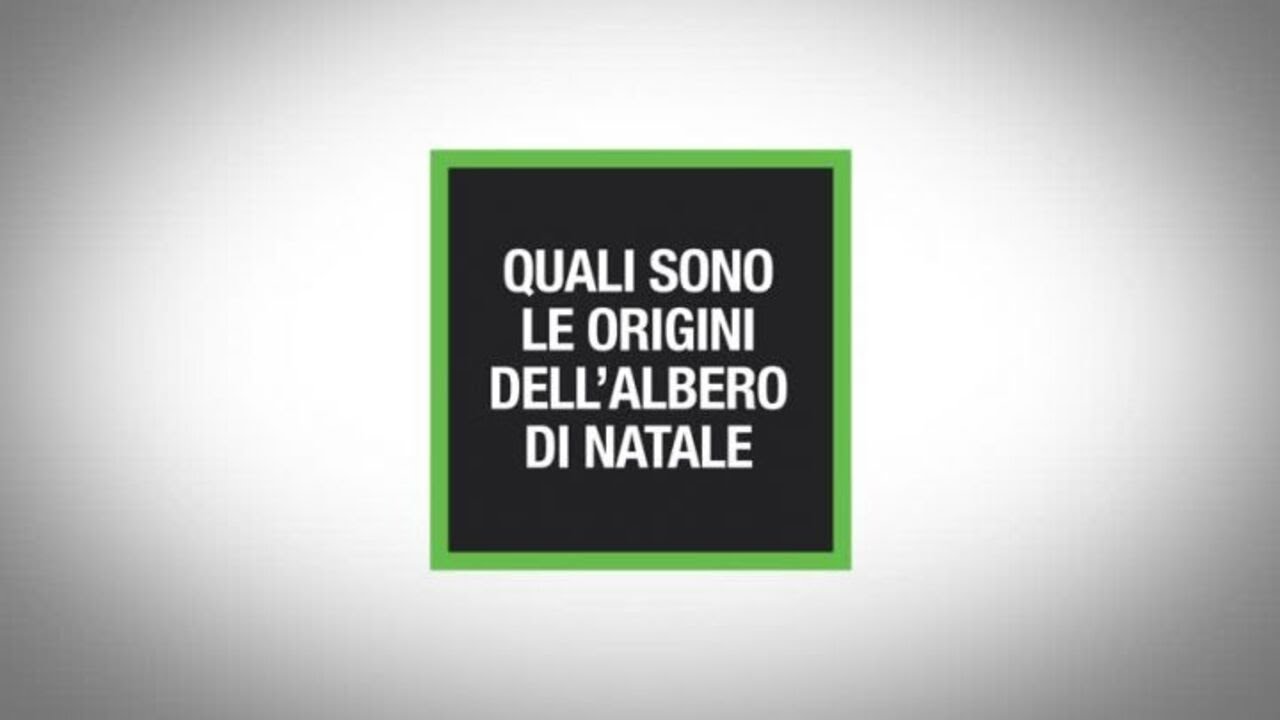 Quali sono le origini dell'albero di Natale
