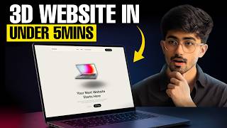 Laziest Way To Build 3D Websites In 5 Mins… and It’s Live (No-Code)