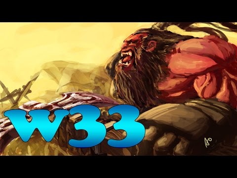 Dota 2 - w33 plays AXE vol 4# - Pub Gameplay