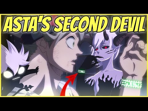 Black Clover Asta Second Devil | Asta New Power