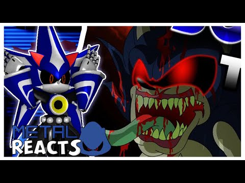 NEO METAL SONIC REACTS SONIC.EXE TRILOGY (Parts 1,2, and 3)