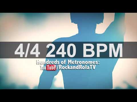 🔴 240 BPM Electro Big Room Metronome
