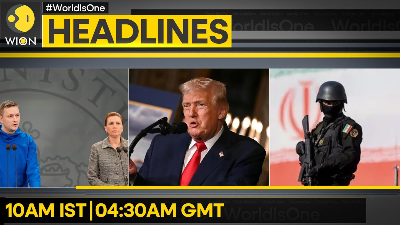 Trump: Iran Protest Death Toll Significant | Iran: US Seeking Pretext For Intervention | HEADLINES
