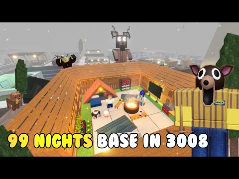 Roblox 3008 Survival Base🌲 Inspiriert von 99 Nights in the Forest | Bauideen
