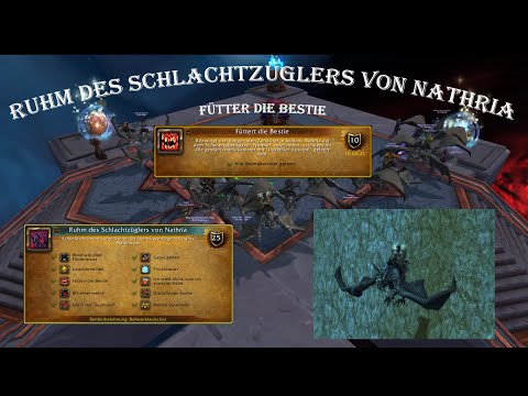 WoW Erfolg Hungernder Zerstörer, füttert die Bestie World of Warcraft Shadowlands Schloss Nathria