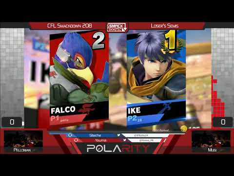 CFL Smackdown 208 Ultimate - Pellonian (Falco) vs Mugi (Ike) - Losers Semis