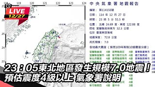 深夜7.0強震　全台有感！各地狀況一次看