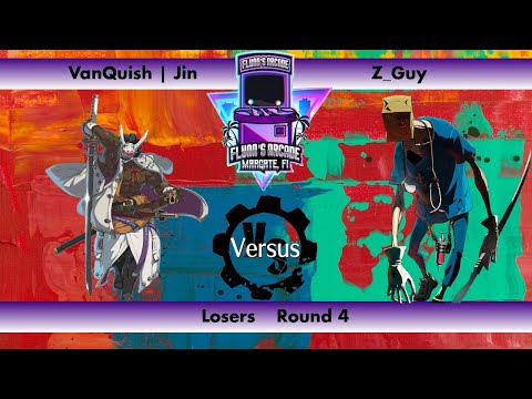 Flynn's Arcade 076 Losers Round 4 - VanQuish | Jin (Nagoriyuki) Vs Z_Guy (Faust) Guilty Gear Strive
