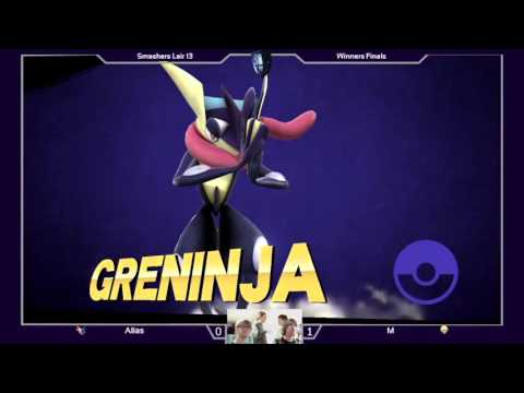 [SL13] Winners Finals - M (Shulk) vs Alias (Greninja) - SSB4 Singles