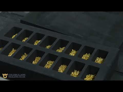 100 gram Gold Bullion Bar Production