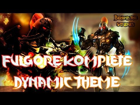 Fulgore Komplete Dynamic Theme - Behind the Scenes (Correct Audio)