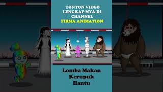 Download lagu Lomba Makan Kerupuk hantu pocong lucu dimulai Agustusan - Kartun Pocong Lucu #agustusan mp3