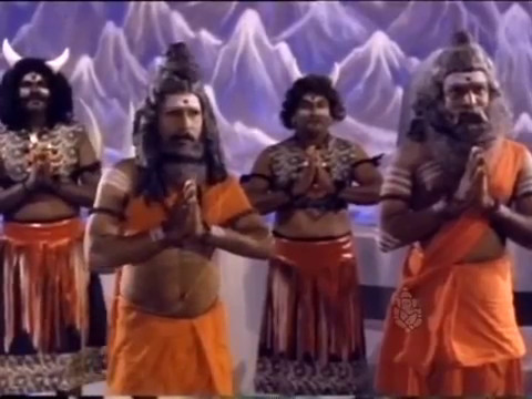 Rudra thandavam by Sridhar in  the Kannada film Kollura Sri Mookambike