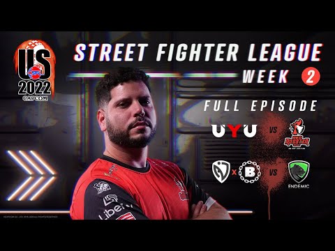 Street Fighter League Pro-US 2022 Week 2 - UYU vs. Red Rooster, Endemic vs. NASRxBandits