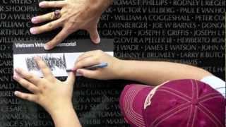 50,000 Names Carved in The Wall, Vietnam Veterans Memorial Wall &quot;music video&quot;