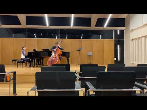 Edouard Nanny - Domeniko Dragonetti - Concerto for Double Bass and Orchestra in A Major. ,cadenza