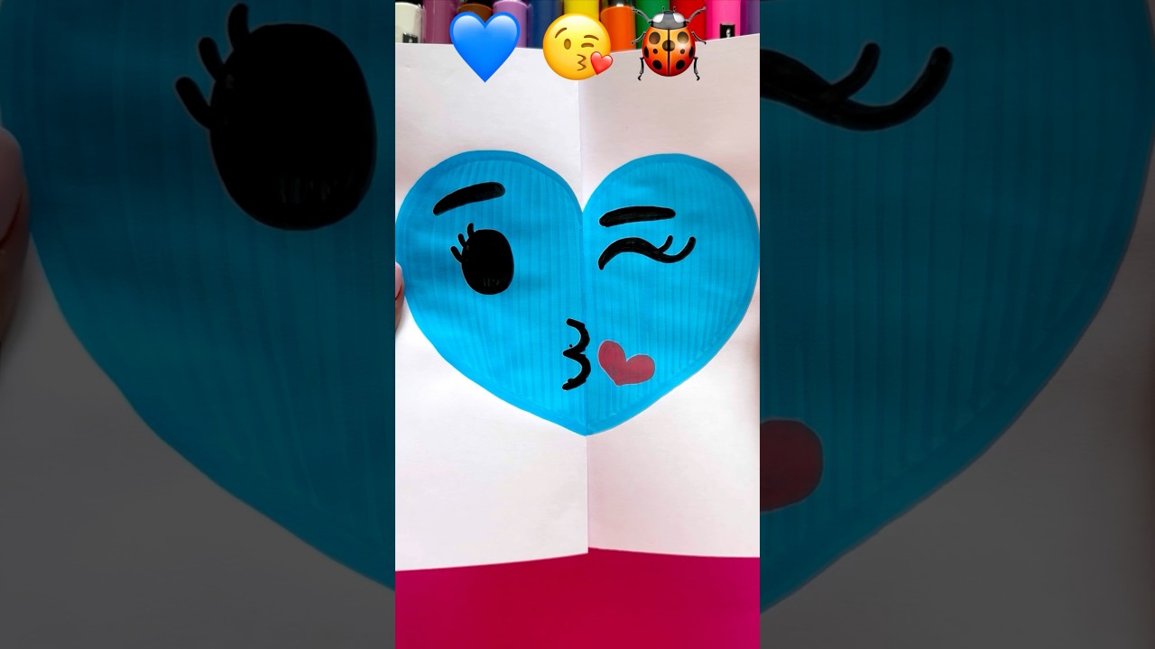 💙 Cute Kissing Heart Emoji 😘