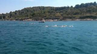 preview picture of video 'SwimTrek 2010.08.19 CRO Lupac-PrvicLuka Crossing 1428.MOV'