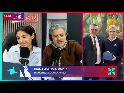 El intendente de Monte Caseros se reunió con Caputo para impulsar el puente con Bella Unión