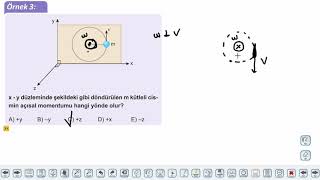 Eğitim Vadisi AYT Fizik 10.Föy Çembersel Hareket 1 (Açısal Momentum) Konu Anlatım Videoları