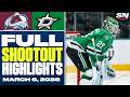Colorado Avalanche at Dallas Stars | FULL Shootout Highlights - March 6, 2026