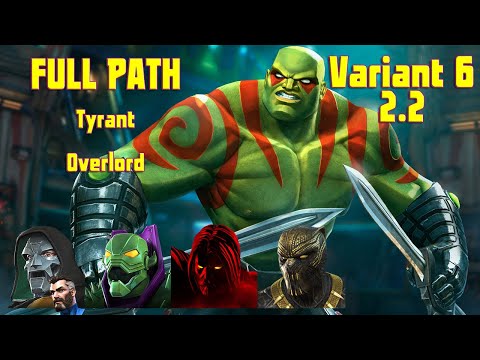 Pre-Nerf Variant 6: 2.2 Tyrant + Overlord Full Path w/ Drax Boss takedown