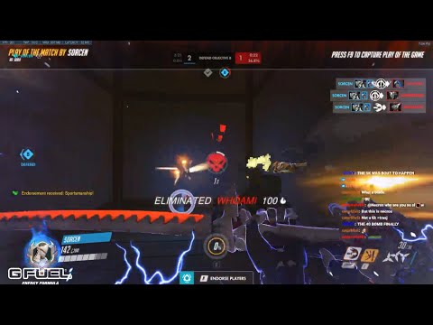 Overwatch Fastest Genji God Necros Popped Off With 40 Elims -POTG-