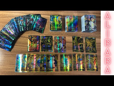 Fake Pokemon Cards from AliExpress - Part 2 ( 300 pcs / VMAX, GX and Rainbow ) EXTREME EDITION