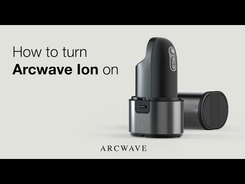 How do I turn Arcwave Ion on?