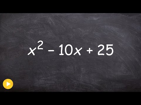 How to factor a perfect square trinomial and why is it important