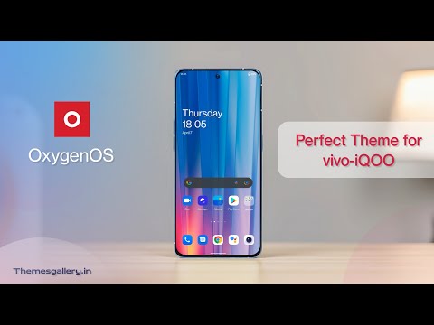 OxygenOS 12.1 Stock theme for vivo-iQOO | Rounded Square icons