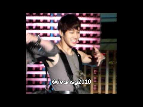 [FANCAM] 101009 B2ST @ Miryang Charity Concert - CUTE KIKWANG!