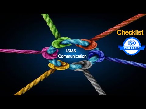 ISO 27001 Clause 7 4 audit ISMS Communication checklist ISO 27001 audit checklist ISMS audit