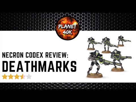 Necron DEATHMARKS REVIEW  - New 9th Edition Codex - Warhammer 40k