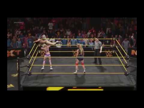 WWE 2K19 Lacey Evans vs Maria Kanellis vs Dakota Kai vs Candice Lerae Elimination Fatal 4 Way Match