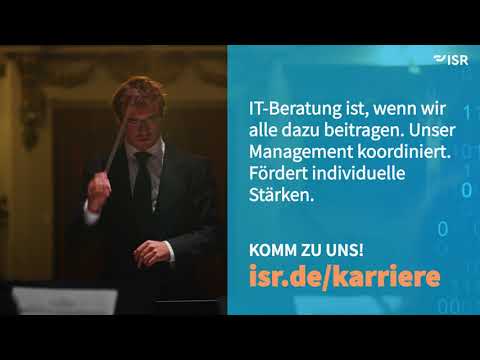 Auf Jobsuche? Werde Teil unseres Teams! Gute Gründe für ISR - Teil 6: ISR-Management