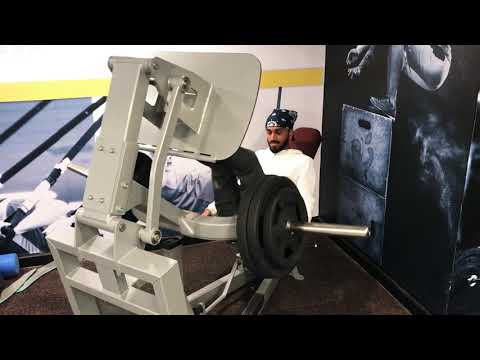 120 Kgs Leg Press Wørkout at Apple Fitness (Basaveshwaranagar)