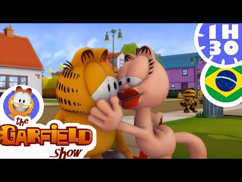 😻Garfield é seu amante!😻 Compilação de episódios do Garfield