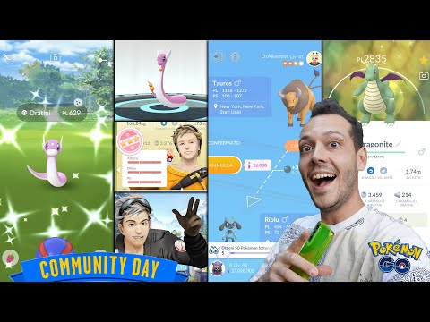 DUE 100%! Community Day DRATINI - Pokémon GO
